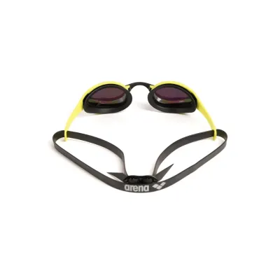 Окуляри для плавання Arena COBRA ULTRA SWIPE MIRROR салатові з жовто-синіми лінзами Окуляри для плавання Arena COBRA ULTRA SWIPE MIRROR салатові з жовто-синіми лінзами