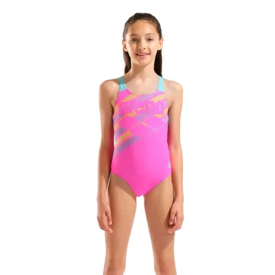 Дитячий купальник Arena LINES SWIMSUIT SWIM PRO BACK L