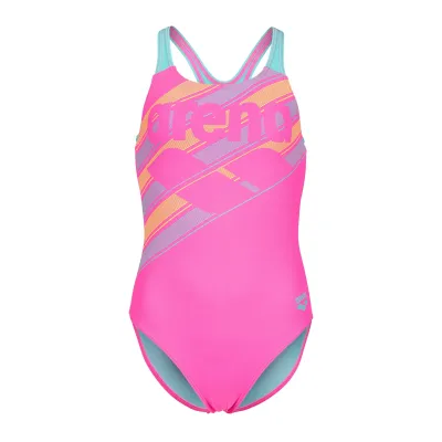 Дитячий купальник Arena LINES SWIMSUIT SWIM PRO BACK L