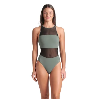 Жіночий купальник Arena MESH PANELS SWIMSUIT VENT BACK