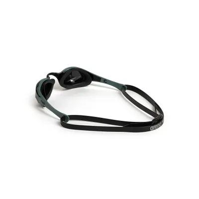 Окуляри для плавання Arena COBRA EDGE Swipe Mirror хакі з металевими лінзами