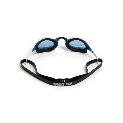 Окуляри для плавання Arena COBRA EDGE SWIPE білі з синіми лінзами