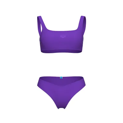 Жіночий купальник Arena TEAM STRIPE BIKINI BRALETTE