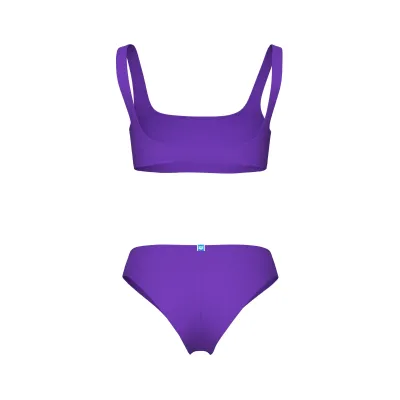 Жіночий купальник Arena TEAM STRIPE BIKINI BRALETTE