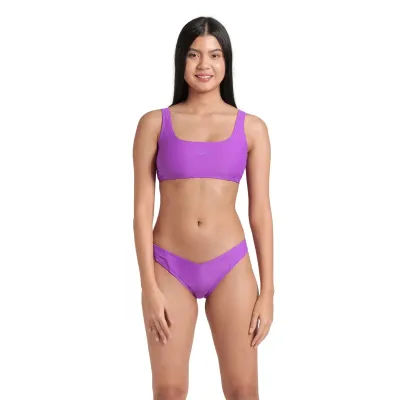 Жіночий купальник Arena TEAM STRIPE BIKINI BRALETTE