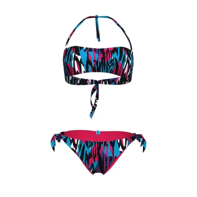 Жіночий купальник Arena WATER PRINTS BIKINI BANDEAU