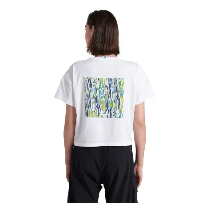 Жіноча футболка Arena CROP TEE PRINTED