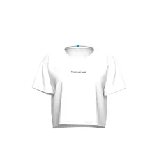 Жіноча футболка Arena CROP TEE PRINTED