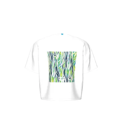 Жіноча футболка Arena CROP TEE PRINTED