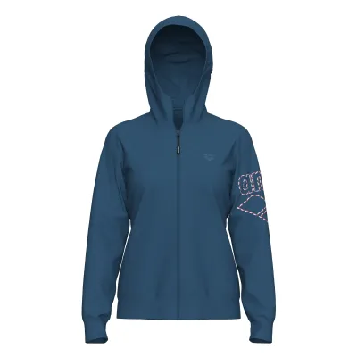 Жіночий реглан Arena UNBRUSHED HOODED F/Z