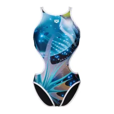 Жіночий купальник Arena ONE PRINT SWIMSUIT TECH BACK