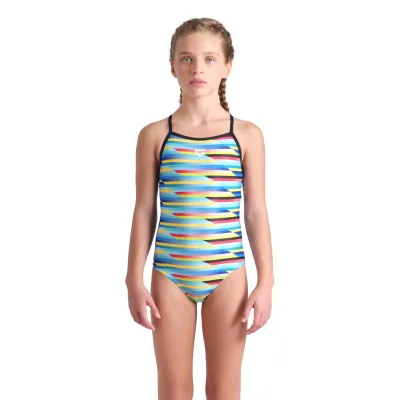 Дитячий купальник Arena RACING STRIPE SWIMSUIT LIGHTDR Дитячий купальник Arena RACING STRIPE SWIMSUIT LIGHTDR