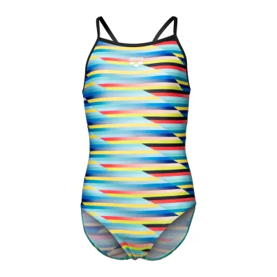 Дитячий купальник Arena RACING STRIPE SWIMSUIT LIGHTDR