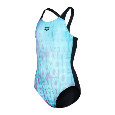 Дитячий купальник Arena MULTI COLOURS SWIMSUIT V BACK