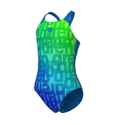 Дитячий купальник Arena MULTI COLOURS SWIMSUIT V BACK Дитячий купальник Arena MULTI COLOURS SWIMSUIT V BACK