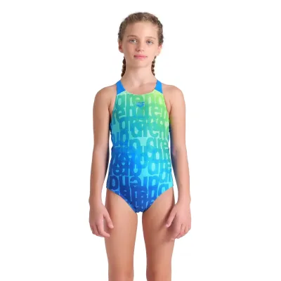 Дитячий купальник Arena MULTI COLOURS SWIMSUIT V BACK Дитячий купальник Arena MULTI COLOURS SWIMSUIT V BACK