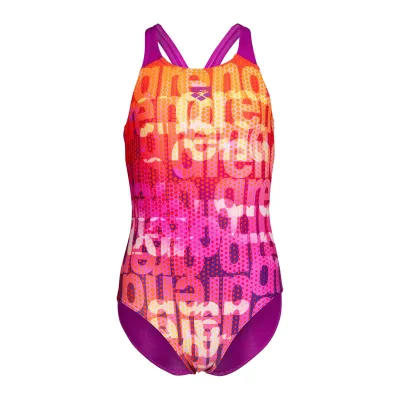 Дитячий купальник Arena MULTI COLOURS SWIMSUIT V BACK