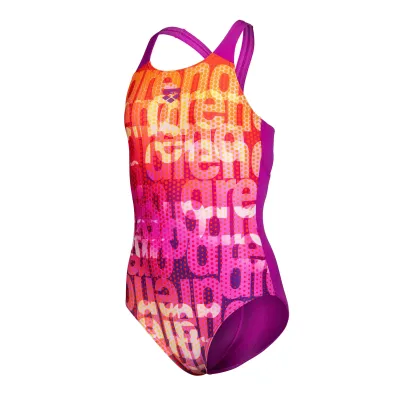 Дитячий купальник Arena MULTI COLOURS SWIMSUIT V BACK