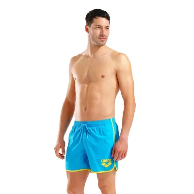 Чоловічі плавальні шорти Arena BIG LOGO BORDERS BEACH SHORT