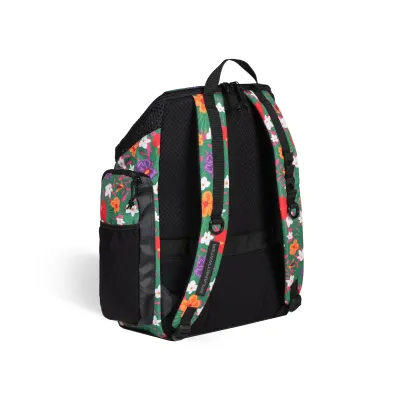 Рюкзак Arena ONE GO BACKPACK 45L AO зелений з квітами Рюкзак Arena ONE GO BACKPACK 45L AO зелений з квітами