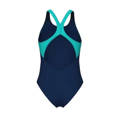 Жіночий купальник Arena GRID SWIMSUIT V BACK GRAPHIC