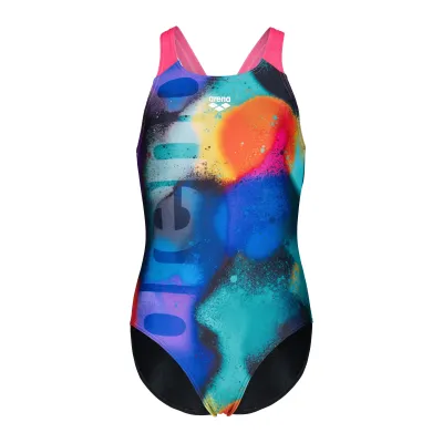 Дитячий купальник Arena SPRAY PAINT SWIMSUIT SWIM PRO