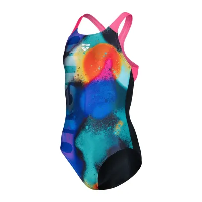Дитячий купальник Arena SPRAY PAINT SWIMSUIT SWIM PRO