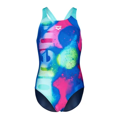 Дитячий купальник Arena SPRAY PAINT SWIMSUIT SWIM PRO