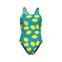 Жіночий купальник Arena LEMONS SWIMSUIT LACE PLUS BACK