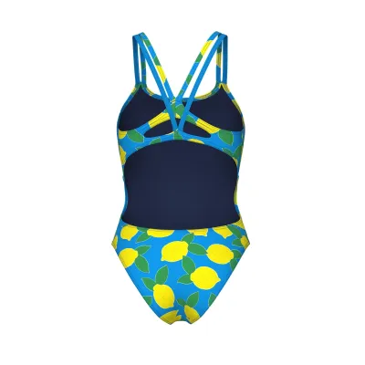 Жіночий купальник Arena LEMONS SWIMSUIT LACE PLUS BACK