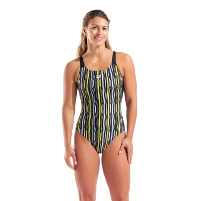 Жіночий купальник Arena STRIPES SWIMSUIT SWIM PRO BACK