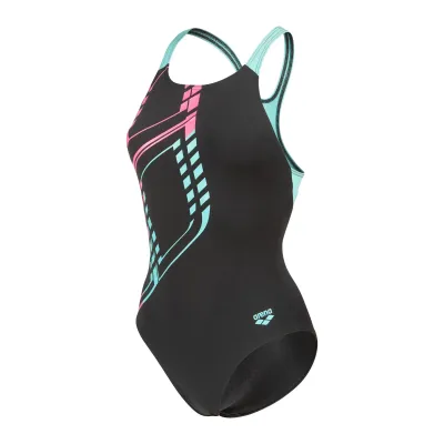 Жіночий купальник Arena GRAPHIC SWIMSUIT SWIM PRO L