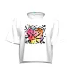 Жіноча футболка Arena GRAFFITI CROP TEE