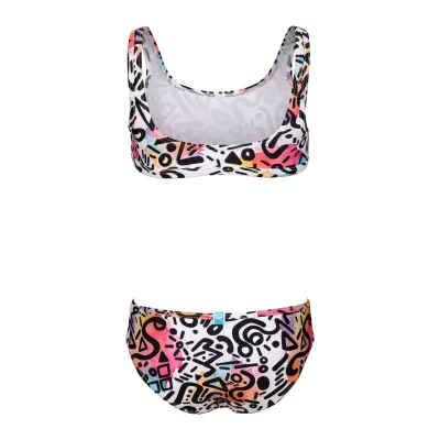 Дитячий купальник Arena WATER PRINT BIKINI BRALETTE