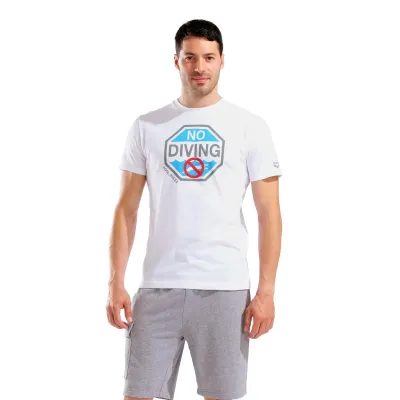 Чоловіча футболка Arena NO DIVING PRINT T-SHIRT