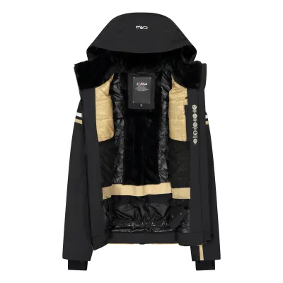 Жіноча гірськолижна куртка CMP WOMAN JACKET ZIP HOOD