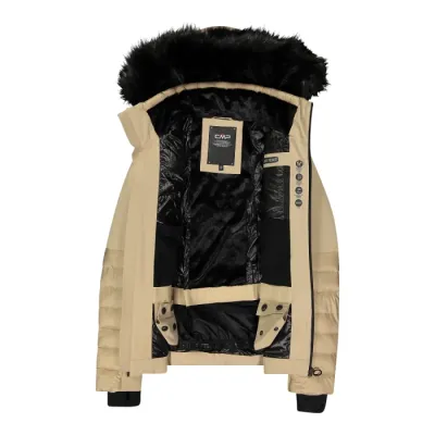 Жіноча гірськолижна куртка CMP JACKET ZIP HOOD RIPSTOP