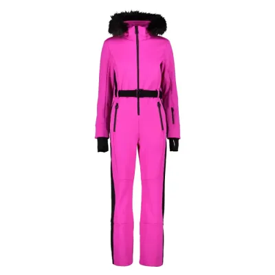 Жіночий гірськолижний комбінезон CMP SUIT ZIP HOOD SOFTSHELL