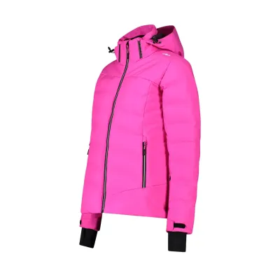 Жіноча гірськолижна куртка CMP JACKET ZIP HOOD TWILL