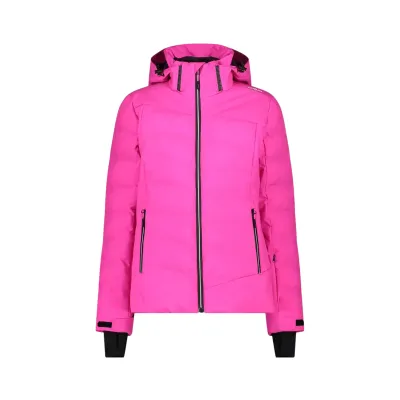 Жіноча гірськолижна куртка CMP JACKET ZIP HOOD TWILL
