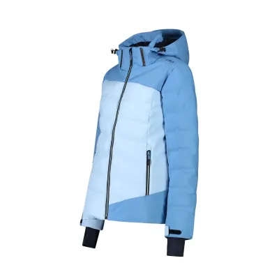 Жіноча гірськолижна куртка CMP JACKET ZIP HOOD TWILL