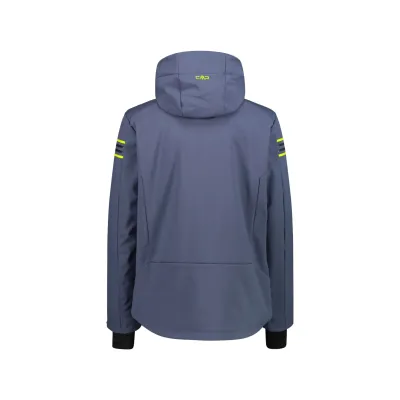 Чоловіча гірськолижна куртка CMP JACKET ZIP HOOD SOFTSHELL