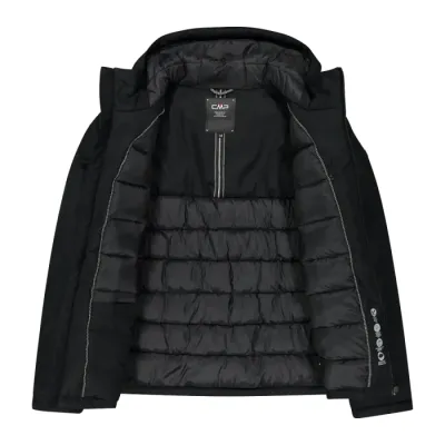 Чоловіча куртка CMP JACKET FIX HOOD FEEL WARM Чоловіча куртка CMP JACKET FIX HOOD FEEL WARM