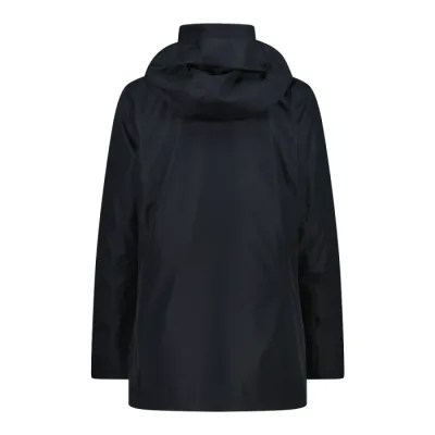 Жіноча куртка CMP LONG JACKET ZIP HOOD DETACHABL Жіноча куртка CMP LONG JACKET ZIP HOOD DETACHABL