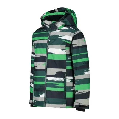 Дитяча гірськолижна куртка CMP JACKET SNAPS HOOD FEEL WARM
