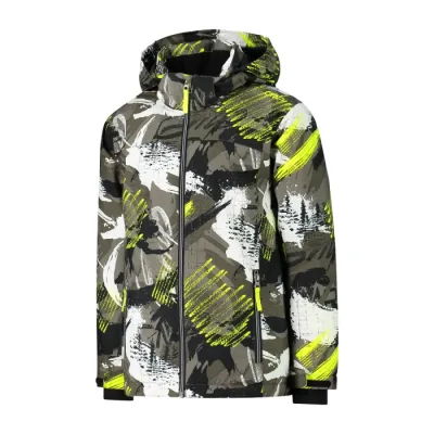 Дитяча гірськолижна куртка CMP JACKET SNAPS HOOD TWILL