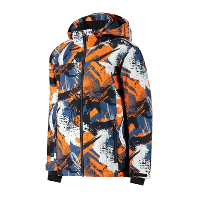 Дитяча гірськолижна куртка CMP JACKET SNAPS HOOD TWILL