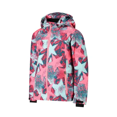 Дитяча гірськолижна куртка CMP JACKET SNAPS HOOD TWILL