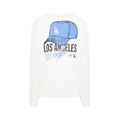 Чоловічий лонгслів 47 Brand L.A. DODGERS SANDSTONE CAP HER