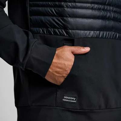 Чоловіче худі Saucony SOLSTICE OYSTERPUFF HOODY